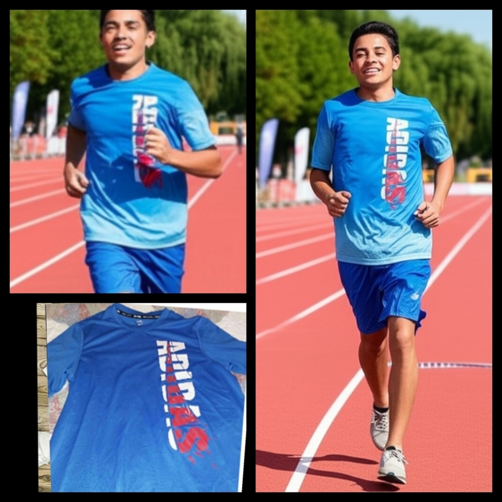 Adidas Climalite Blue Youth Size XL 18